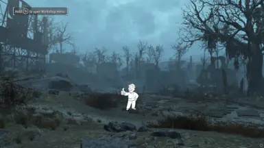 Vault Boy: Thumbs Up Hitchhiker