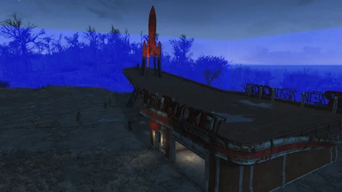 Red Rocket after 'scrapall'