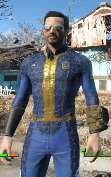 blue