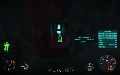 Previously craft-only Nuka Cola found in a vending machine
