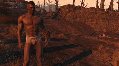 The underwear texture is so nasty. Who at Bethesda allowed that.