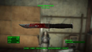 new vegas combat knife