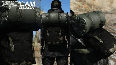 Multicam Black Backpack