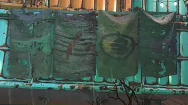 Nuka World raider curtains