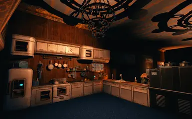 full feature blueprint - main room kitchen area