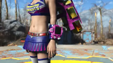 Lollipop Chainsaw Massacre Outfit at Fallout New Vegas - mods and