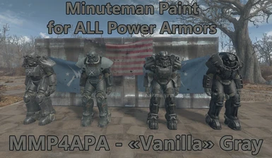fallout 4 power armor minutemen paint