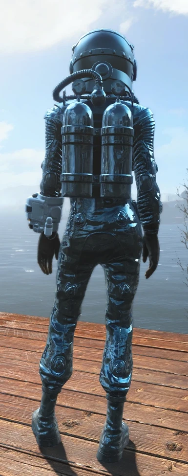 Chromed Hazmat Suit