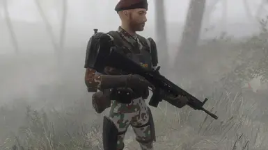 Tropentarn with Combat Armor