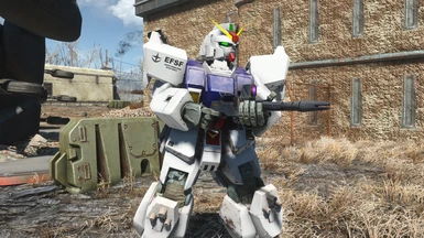 RX-79G with Beam Rifle 2