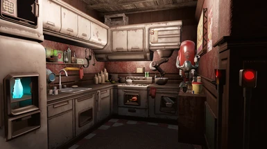 Kitchen with Cooking Station