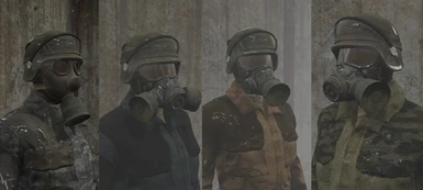 Improved vanilla gas masks