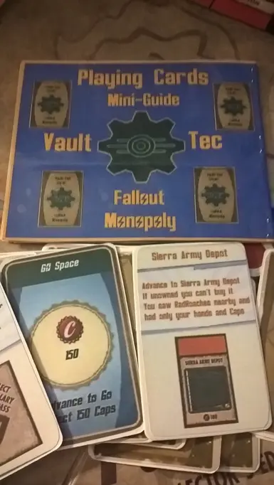 Fallout Monopoly Vault-Tec Cards at Fallout 4 Nexus - Mods and community