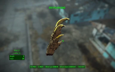 Deathclaw Hand Side