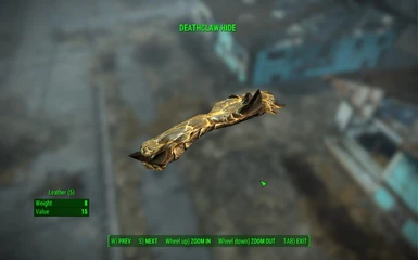 Deathclaw Hide Side