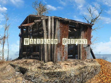 Wasteland Outpost - Tenpines Bluff blueprint