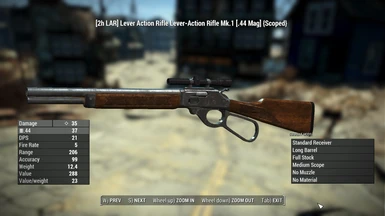 lever action rifle fallout 4