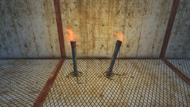 Tiki torches