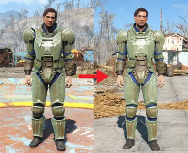 Vanilla vs Mod - Front - with Vault Suit