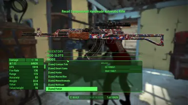 Handmade Rifle Paints Pack at Fallout 4 Nexus - Mods and community