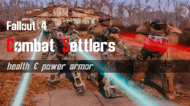 SKK Combat Settlers (health and power armor)