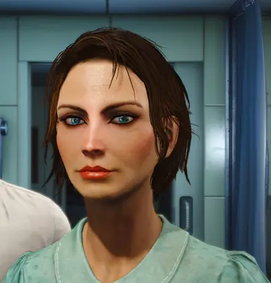 fallout 4 character face changes color