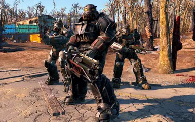 CC hellfire power armor BoS paint improved at Fallout 4 Nexus - Mods ...