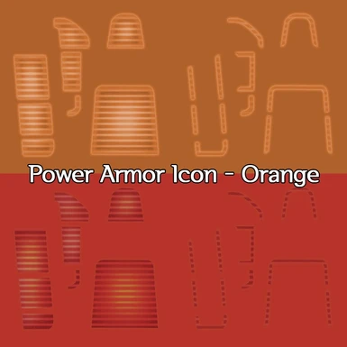 Power Armor Icon - Orange