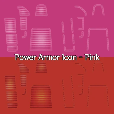 Power Armor Icon - Pink