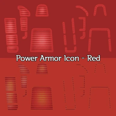 Power Armor Icon - Red