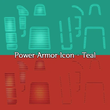 Power Armor Icon - Teal
