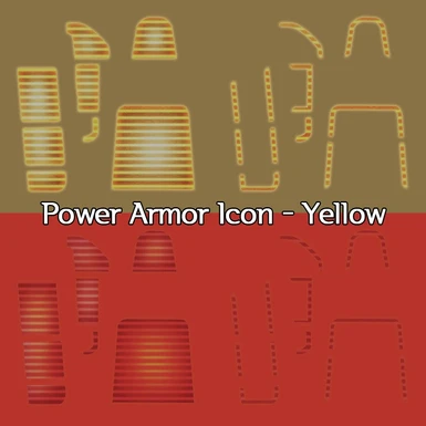 Power Armor Icon - Yellow