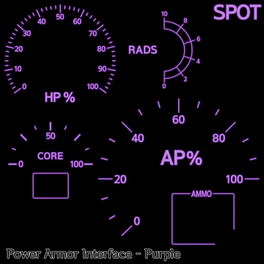 Power Armor Interface - Purple