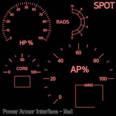 Power Armor Interface - Red