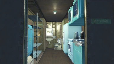 Baggage Compartment / Restroom / Kitchen