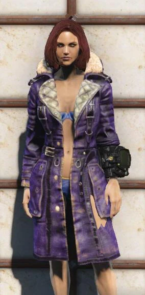 Woman - Battlecoat - Purple