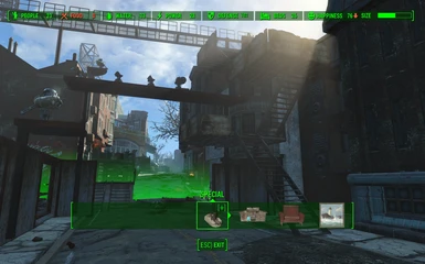 Main road to Diamond City - attack spawn point here as well