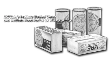 Institute Bottled Water and Institute Food Packet
