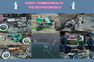 Kooky Commonwealth - New Car - The Bathroomobile