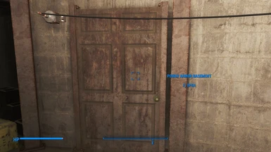 Framed doorway in a new game.