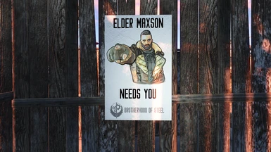 Elder Maxson Needs You Poster