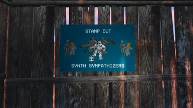Stamp Out Synth Sympathizers Poster