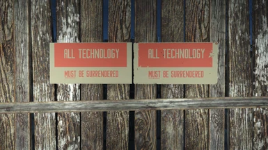 Surrender Technology Signs
