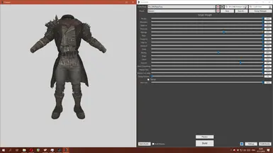 Road Fury Batman Preset in BodySlide