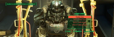 Unable to take Owned Power Armor