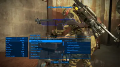Vanilla combat rifle.