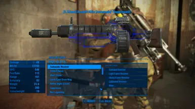 Vanilla assault rifle.