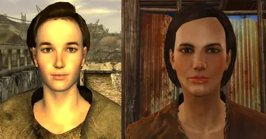 Veronica, Rose, and other New Vegas followers modded into Fallout