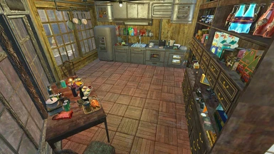 full feature blueprint - kitchen and dining room first floor