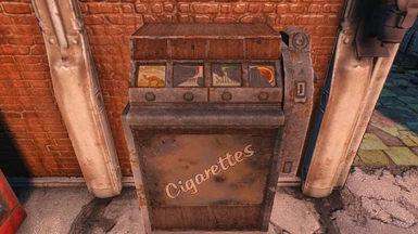 Cigarette Vending Machine with Lighter Removed